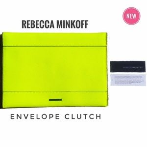 NEW REBECCA MINKOFF Envelope Clutch - Love Letter
